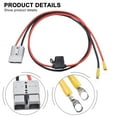 50A Wiring Kit 12V 6M Type Plug Battery Cable Quick Connect