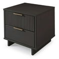 thumbnail image 3 of Manhattan Comfort Granville Engineered Wood Nightstand 2.0 in Dark Gray, 3 of 7