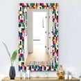 thumbnail image 2 of DESIGN ART Designart 'Circular Dance 7' Modern Mirror - Printed Wall Mirror 23.7 in. wide x 31.5 in. high, 2 of 4