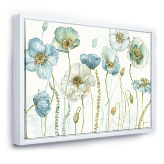 Designart ' My Greenhouse Cottage Flowers IV ' Traditional Framed Canvas