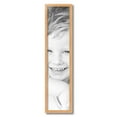 thumbnail image 2 of ArtToFrames 7" x 31" Red Oak Wood Picture Frame, 7x31 inch Brown Wood Poster Frame (WOM-4878), 2 of 7