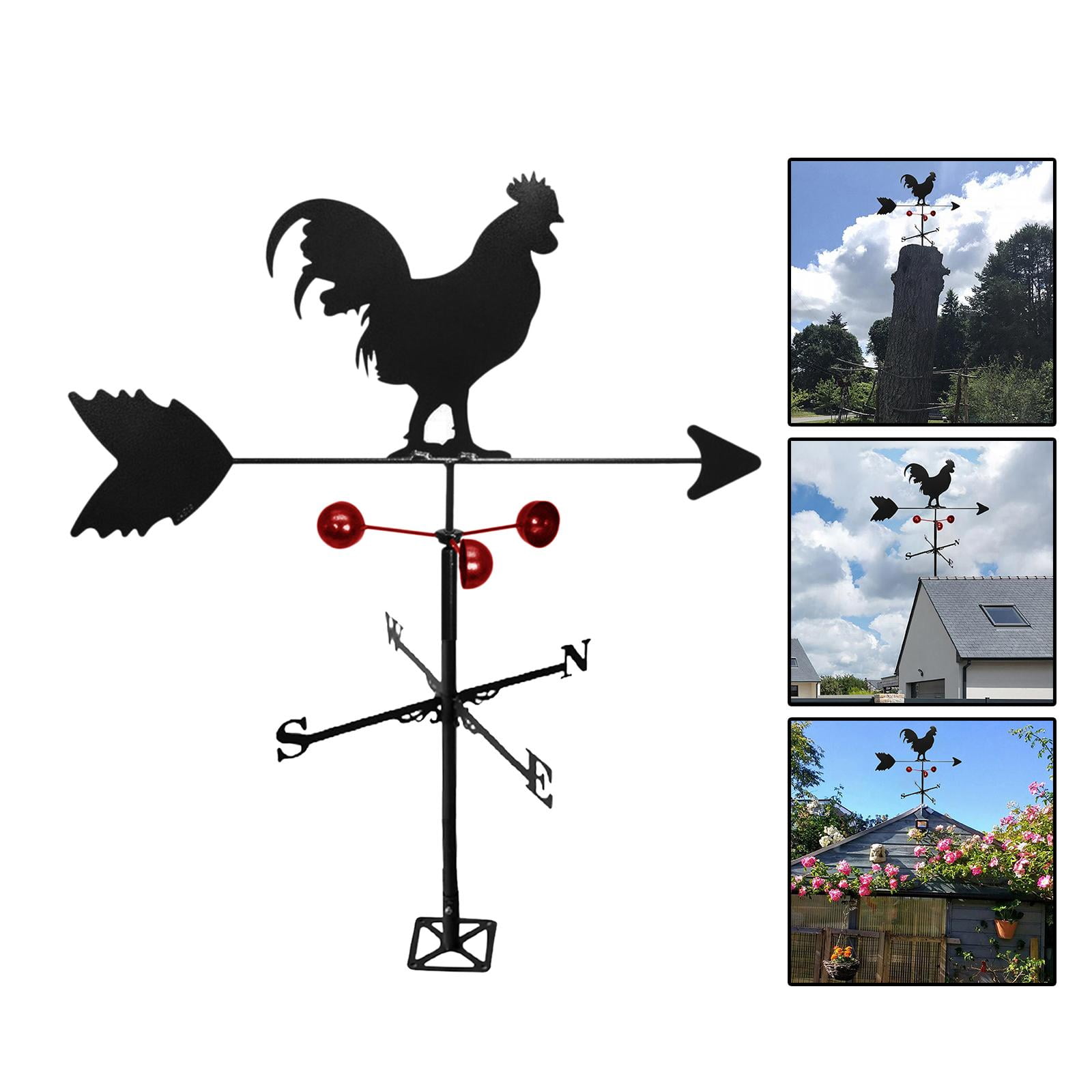 Creative Vintage Weather Vane Speed Vane Garden Decorations Household