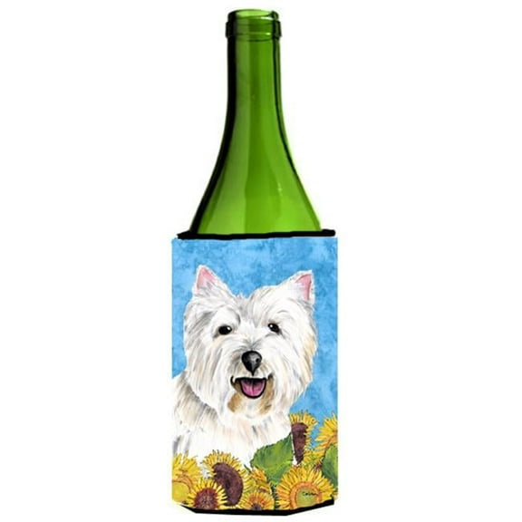 Westie Wine bottle sleeve Hugger
