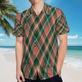 thumbnail image 5 of High Quality Hawaiian Shirts for Men Short Sleeve Aloha Beach Shirt Floral Summer Casual Button Down Shirts Blouses B9W6UR, 5 of 7