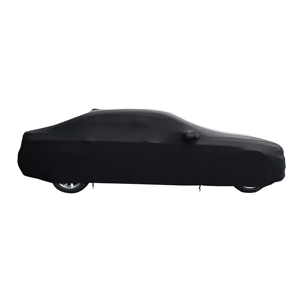 KEEPDSGN Custom Fit Indoor Car Cover For Subaru WRX STI - Black Moda Stretch Dust Protector