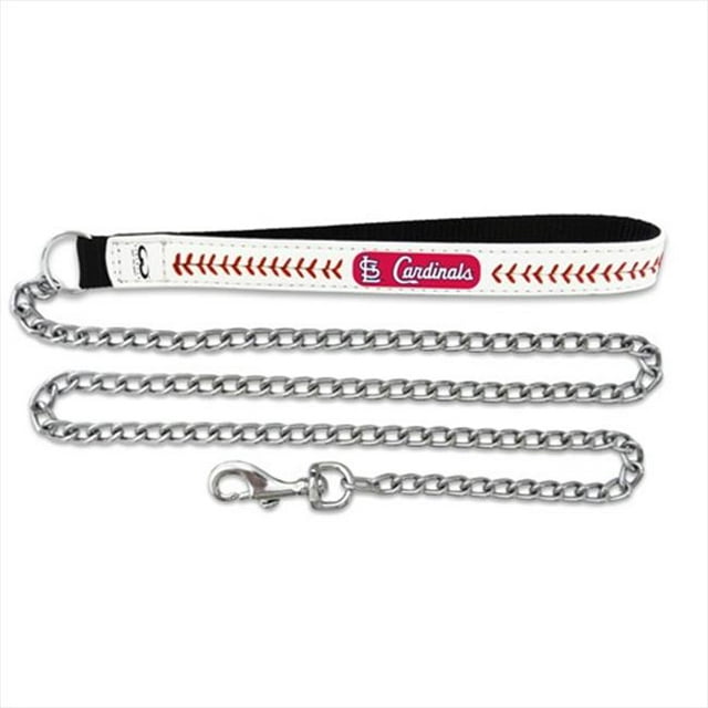 GameWear CLL-MLB-SAC-M St. Louis Cardinals Medium Baseball Leather with 2.5mm Chain Leash