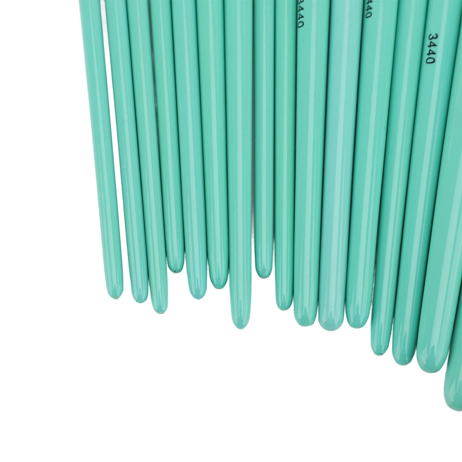 YAHHU 17 Pieces Paint Brushes Set Multiple Sizes Nylon Bristles for Watercolor Acrylic Oil Painting