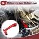 thumbnail image 2 of Palanca de cambio de motocicleta plegable Unique Bargains para Honda CRF150F 2003-2017, aleación de aluminio, palanca de cambio roja con cabeza roja y anillo de tono plateado, 2 of 6