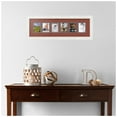 thumbnail image 2 of ArtToFrames Collage Photo Picture Frame with 6 - 2.5x3.5 Openings, Framed in White with Cognac and Black Mats (CDM-3966-150), 2 of 8