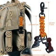 thumbnail image 3 of KUNN Double End Tactical Glove Clips Work Glove Holders Hardhat Holder for Heavy Duty Belt,Outdoor Backpack, 3 of 7