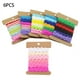 thumbnail image 3 of Moyic 6 piezas de cintas para coser, tejido artesanal, gorro de costura, ropa, bricolaje, álbum de recortes, decoración de ropa, Color de Artesanía, 3 of 6