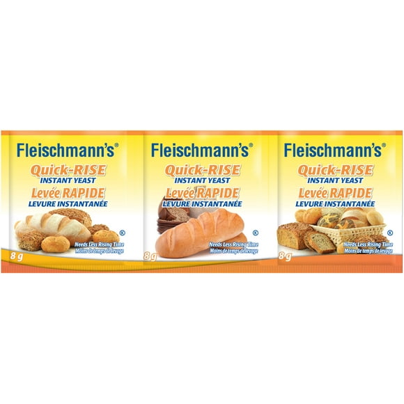 Fleischmann's Sachets de Levure Levée Rapide 3 x 8 g