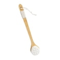 thumbnail image 3 of Cepillo corporal de baño Exfoliación suave Exfoliante corporal Cepillo de ducha exfoliante Blanco Yuyangstore cepillo de ducha, 3 of 8