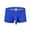 Blue, variant on Ohufall Mens Underwear Men's Fashion Shorts Mesh Breathable Sexy Underpants Clearance
