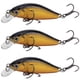 thumbnail image 3 of Señuelo de pesca Minnow, 3 uds., cebo de pesca hundido con doble gancho, señuelo de pesca Ultra sensible, 3 of 8
