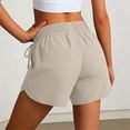 thumbnail image 5 of yillto Running Shorts for Womens Athletic Shorts with Zip Pocket Lightweight Summer Sports Workout Outfits, 5 of 7