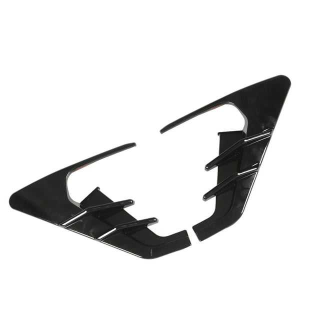 Side Camera Indicator Protection Cover, Side Camera Turn Signal Covers Impact Resistant Lasting Durability Sporty Style For Car Glossy Black,Carbon Fiber Style
