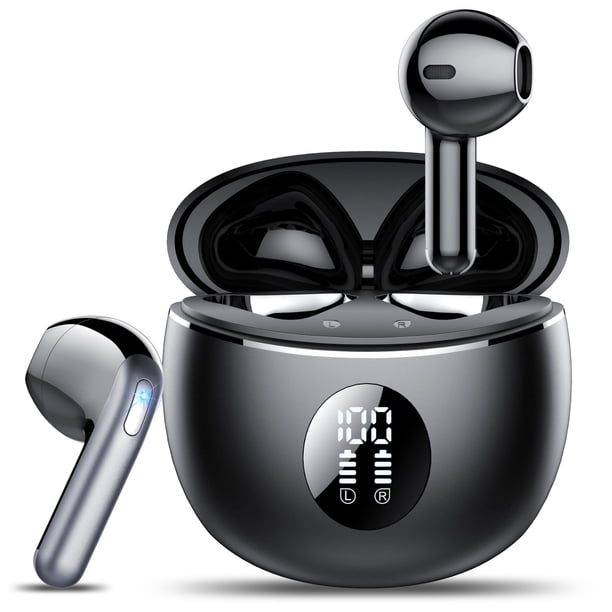 Auriculares inalámbricos TIMU Phantom Black Bluetooth 5.4 50H Playtime