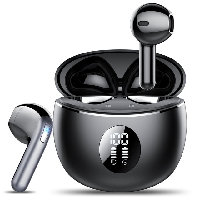 Auriculares inalámbricos TIMU Phantom Black Bluetooth 5.4 50H Playtime