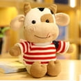 thumbnail image 1 of Calf Cow Plush Toy Cute Rag Doll Children‘s Toy Hand Gift Doll Gift for Girlfriend DMH, 1 of 7