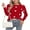 02 Red, variant on Heart Sweater for Women Valentine's Day Cute Heart Printed Lightweight Sweaters Casual Creneck Pullover Shermie