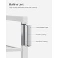 thumbnail image 3 of Estante SONGMICS, 6 niveles, extensible, blanco, 38 x 30 x 157 cm, 3 of 7