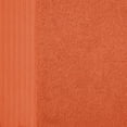 thumbnail image 4 of BNM Turkish Cotton Jacquard and Solid Towel Set of 8, Emberglow, 4 of 6