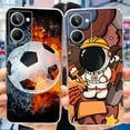 thumbnail image 4 of For Realme 10 4G 6.4 "Soft Silicone TPU Shockproof Phone Case For Realme 10 RMX3630 Cartoon Pattern Bumper Protective Back Cover 681 For Realme 10 4G, 4 of 6