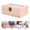 thumbnail image 5 of Minkissy 4Set Pine Wood Storage Crate for General Users 7.1x4.7x2.8in, 5 of 5