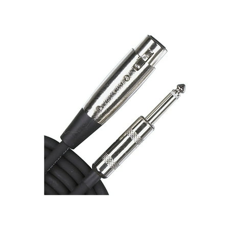 Rapco Horizon HZ Series Cable Female XLR to Male 1/4" Black 3 ft.