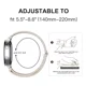thumbnail image 5 of 3 Correas 20mm Para Samsung Galaxy Watch 7 6 5 Pro 4 Active, 5 of 6