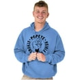 thumbnail image 5 of Popeye Strong To The Finish Flexing Hoodie Sweatshirt Women Men Brisco Brands M, 5 of 6
