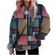 thumbnail image 1 of Puntoco - Blusa de manga larga con bolsillo estampado a la moda para mujer, tops casuales, sudaderas con capucha Puntoco Puntoco-4184, 1 of 4