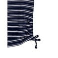 thumbnail image 3 of Wonder Nation Girls Side Ruched Polo Shirt with Short Sleeves, Sizes 4-18, 3 of 3