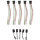 thumbnail image 3 of 10PCS RC Aircraft 6S Balance Head with Cap Extension Charging Cable Lead Cord 10cm DIY for Li Po Battery, 3 of 5