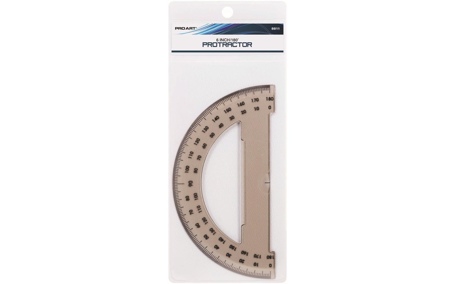 Pro Art Protractor 180 Degree 6"
