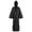 Black, variant on HNMKIU Unisex Hooded Robe Cloak Cape for Black,M