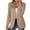 Khaki, variant on Blazers for Women Business Casual Open Front Dressy Suit Jacket Cropped Blazers Trendy Office Work Cardigan Jackets
