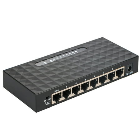 walmart switch network Fast 8 Ethernet Desktop Port LAN 10/100/1000Mbps RJ45 walmart switch network Fast 8 Ethernet Desktop Port LAN 10/100/1000Mbps RJ45