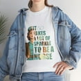 thumbnail image 6 of It Takes A Lot Of Sparkle To Be A Nurse T-Shirt, Nurse Shirt ID-0315-JT2K, 6 of 7