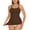 Brown, variant on MANIFIQUE Womens Tops - Scoop Neck Cami - Tank Top for Women, Camisole for Women, Tummy Control Shapewear