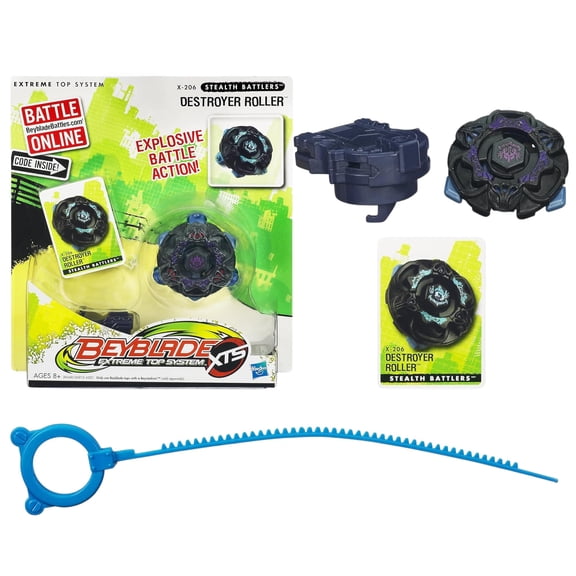 Beyblade Stealth Battlers Destroyer Roller - X-206 Battle Top