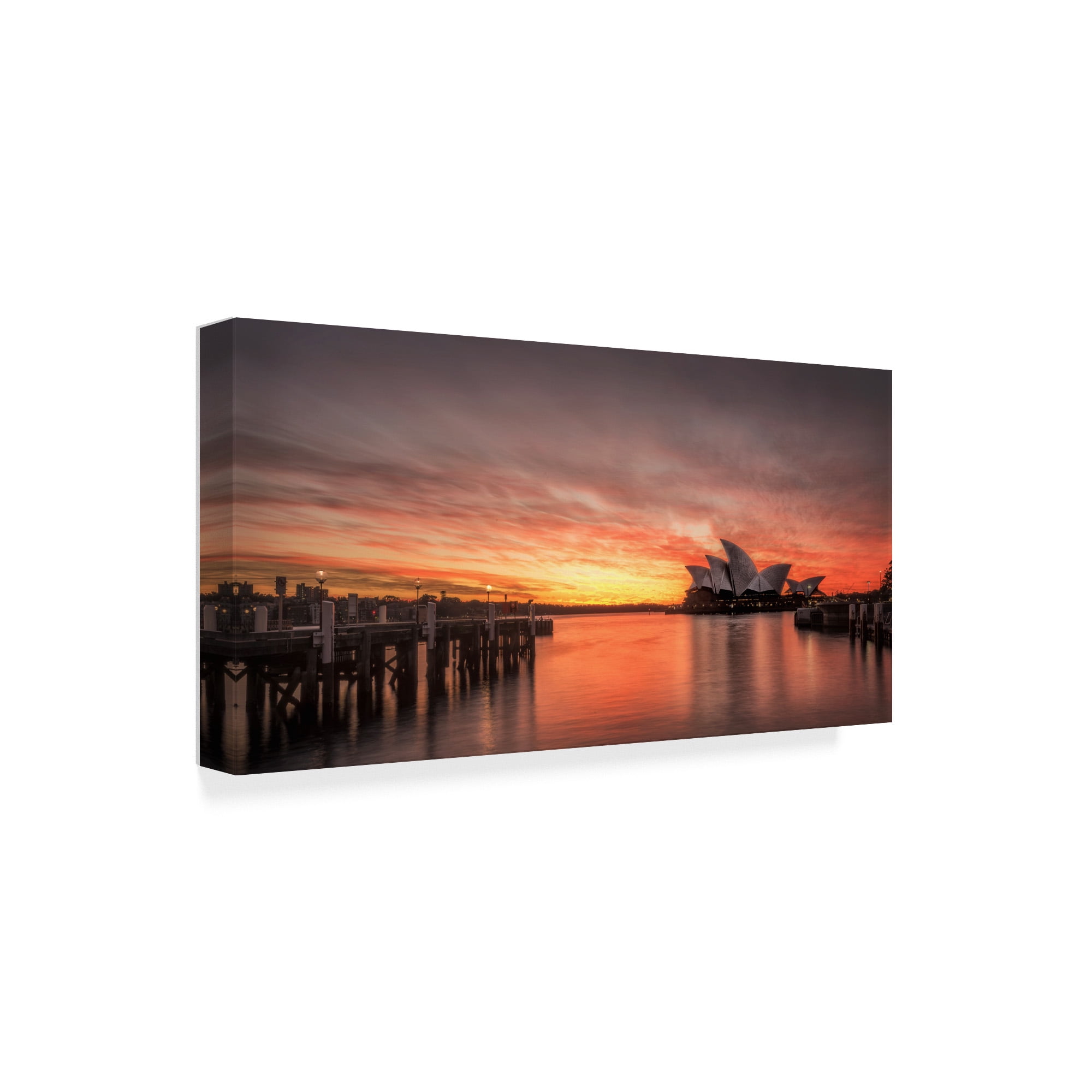 Trademark Fine Art 'Australian Color Reflections' Canvas Art by Danny Head