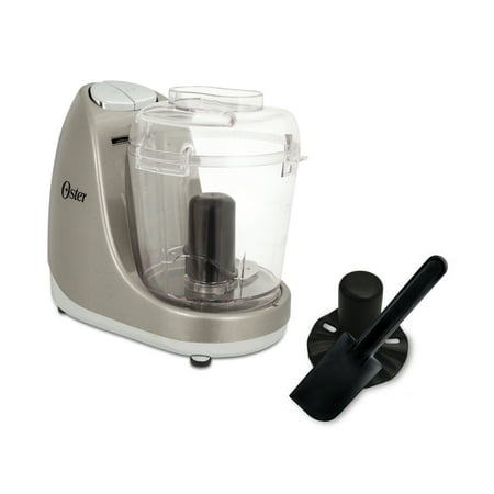 Oster 3 Cup Mini Silver Food Chopper with Whisk (Best Mini Food Chopper Reviews)