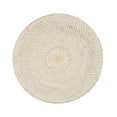thumbnail image 3 of Saro Lifestyle Woven Rattan Placemat (Set of 4), 3 of 5