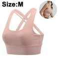 thumbnail image 1 of 1 PCS Soutien-Gorge de Sport à Fort Impact pour Femmes Dos Croisé Aguichant pour Course, 1 of 9
