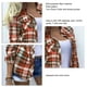 thumbnail image 2 of Túnica a Cuadros para Mujer,Camisa a Cuadros para Mujer Camisas Informales a Cuadros para Mujer Camisa a Cuadros de Manga Larga Durabilidad probada en el Tiempo, 2 of 4