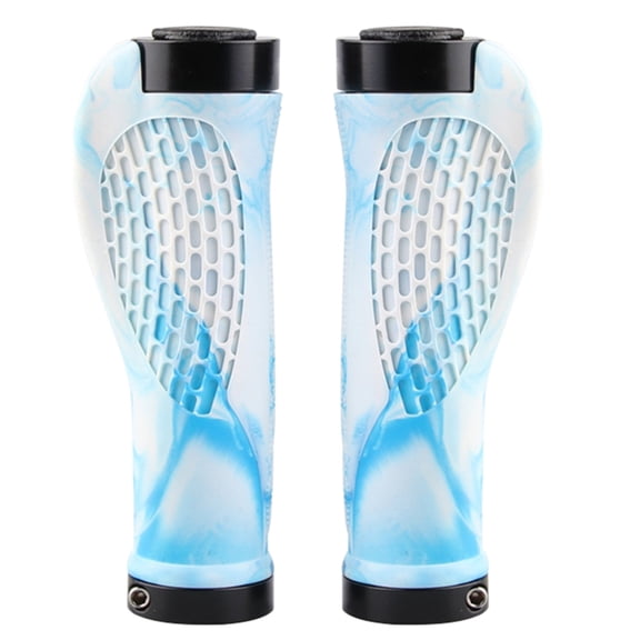 Double Locks on Bicycles Handlebar Grip Bilateral Locks Cycling Handle Grips