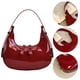 thumbnail image 3 of Bolso Media para Mujer Bolso Hombro Informal Bolso Elegante para Citas (rojo L), 3 of 9
