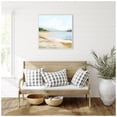thumbnail image 3 of Amanti Art Blissful Bay View I Framed Canvas Wall Art Print, 3 of 7